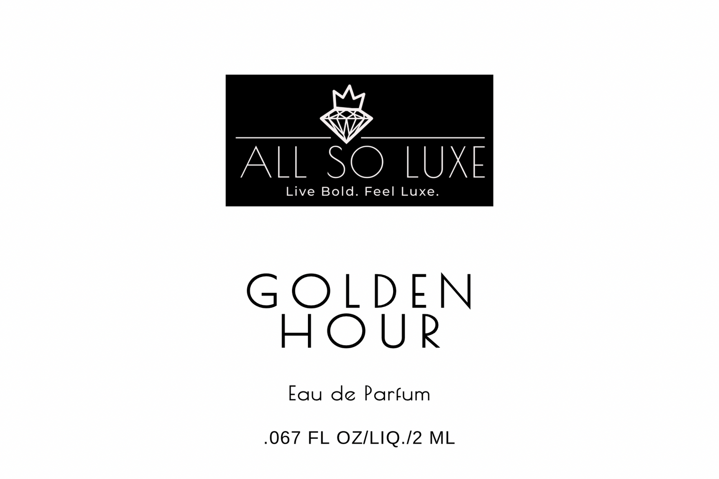 Golden Hour Eau de Parfum Sample