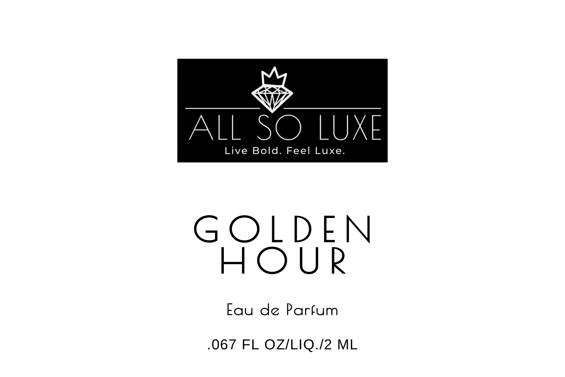 Golden Hour Eau de Parfum Sample